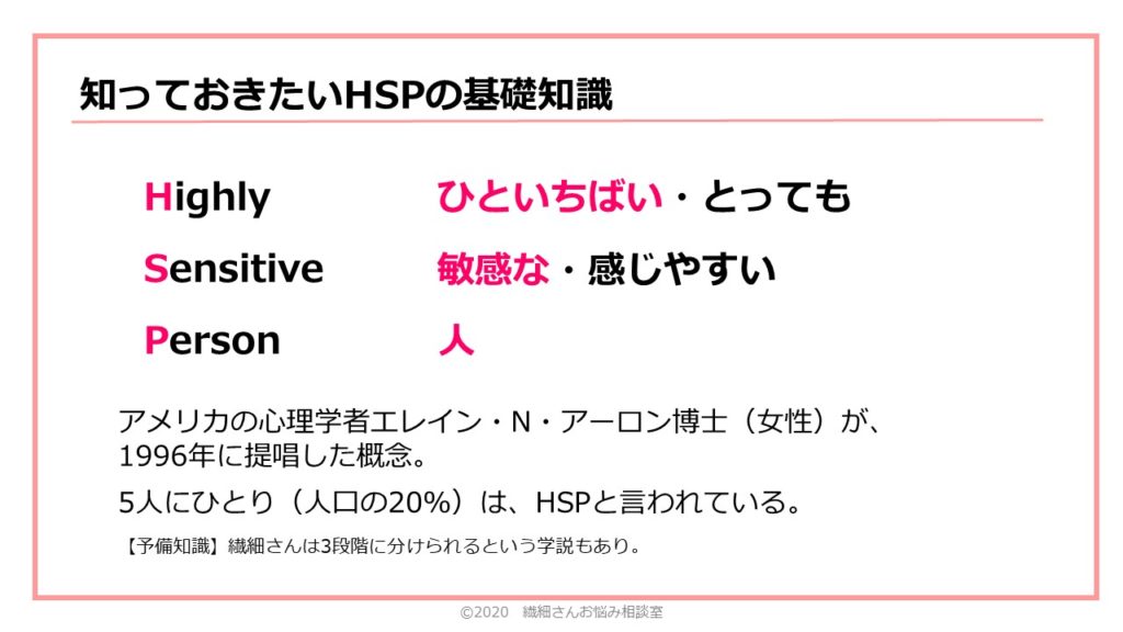 Hsp解説 セルフチェック診断付き ひといちばい敏感な繊細さん 繊細さんお悩み相談室